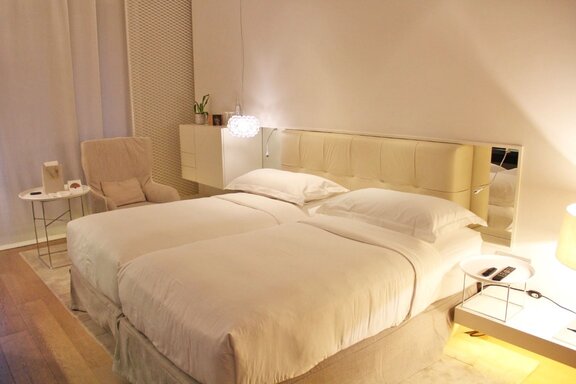 Suíte Casal com vista e cama queen size